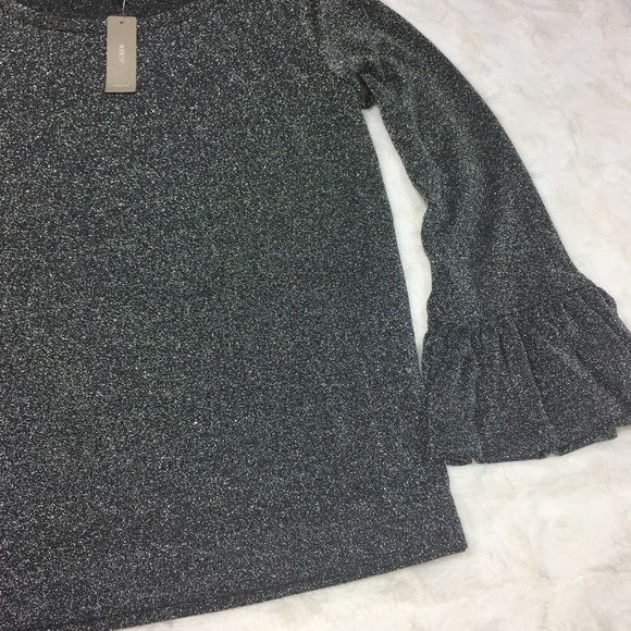 J. Crew Sparkle Bell Top NWT Size Small - Picture 6 of 8